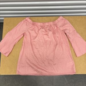 Michael Kors Pink Off-Shoulder Women's Top